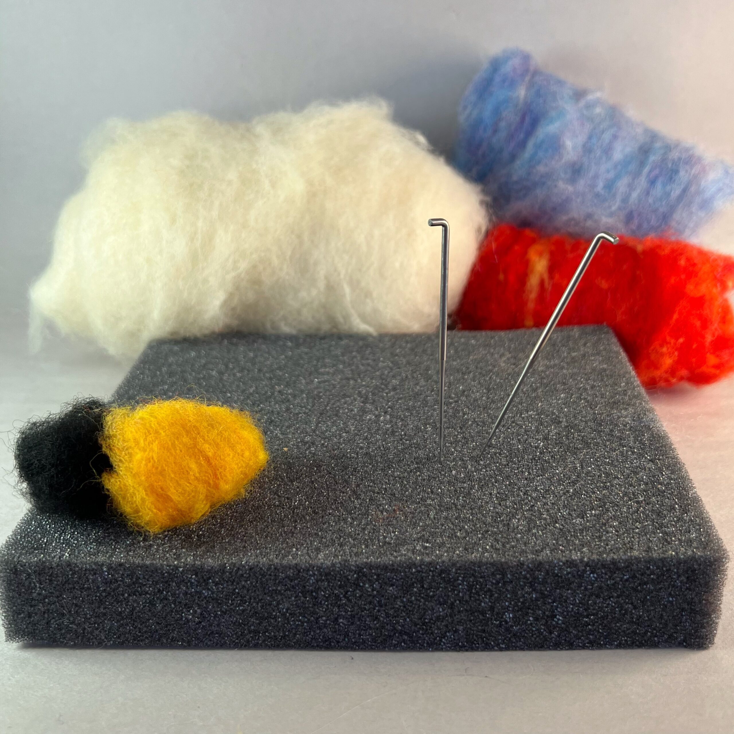 Mini wool needle felting mat
